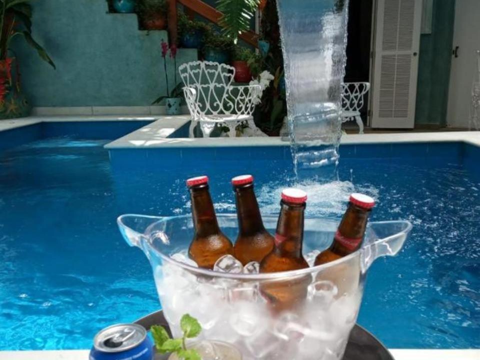 To Na Praia Juquehy Pousada 朱奎 外观 照片